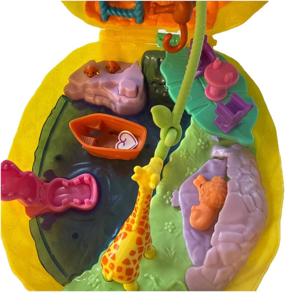 Mattel Polly Pocket Tropicool Pineapple Wearable Purse Compact 2020 - Picture 3 of 10